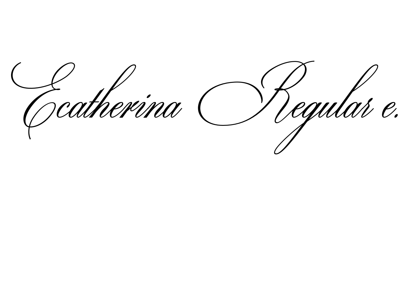 Ecatherina Regular ex2